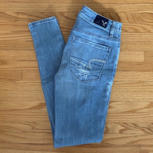NWOT | American Eagle High Rise Jeggings - Picture 3 of 6